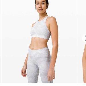 Lululemon Energy Bra Future Oasis Grey Multi Size6